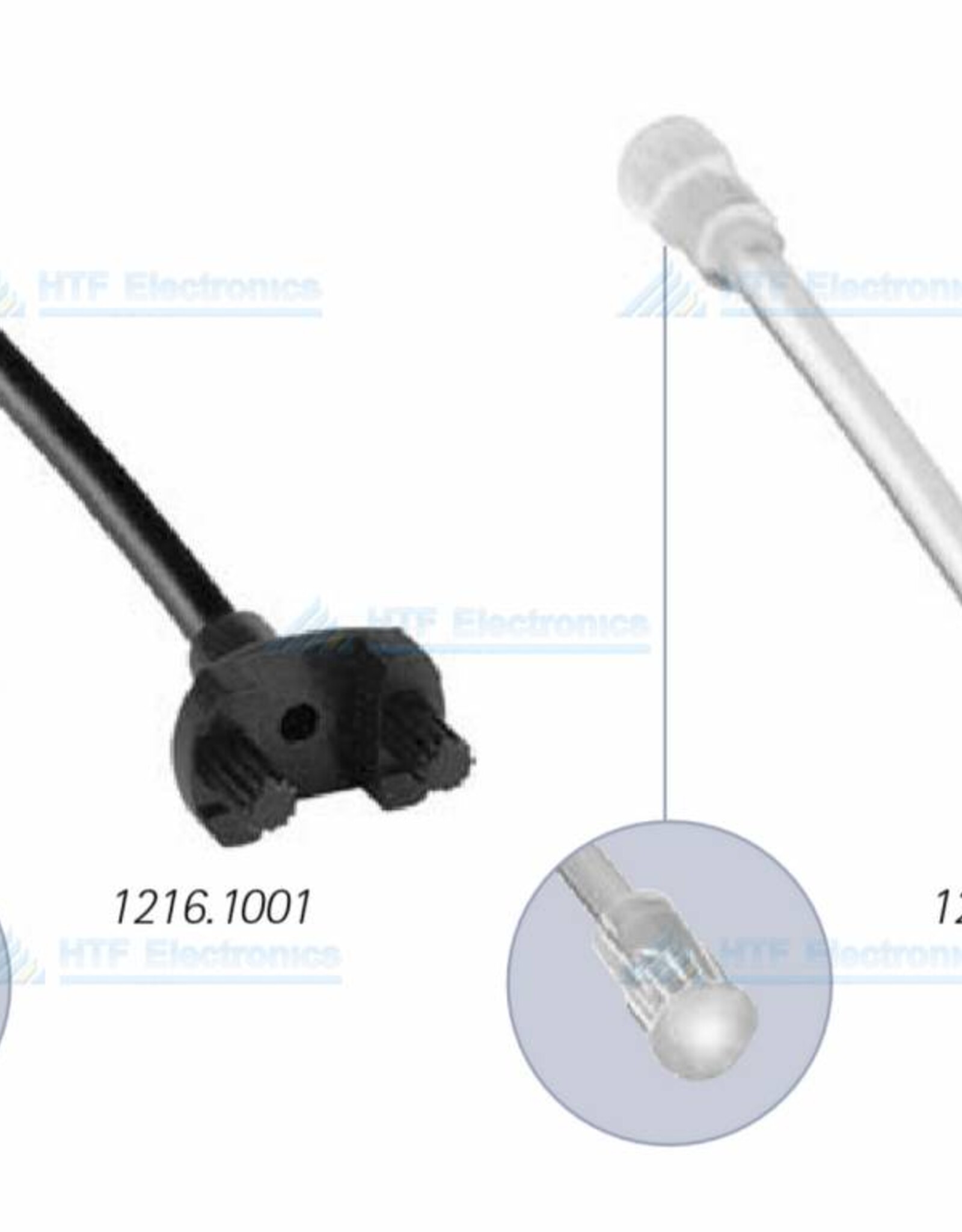 Licht geleider voor SMD LED's