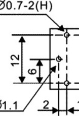 Print relais 9V 10A
