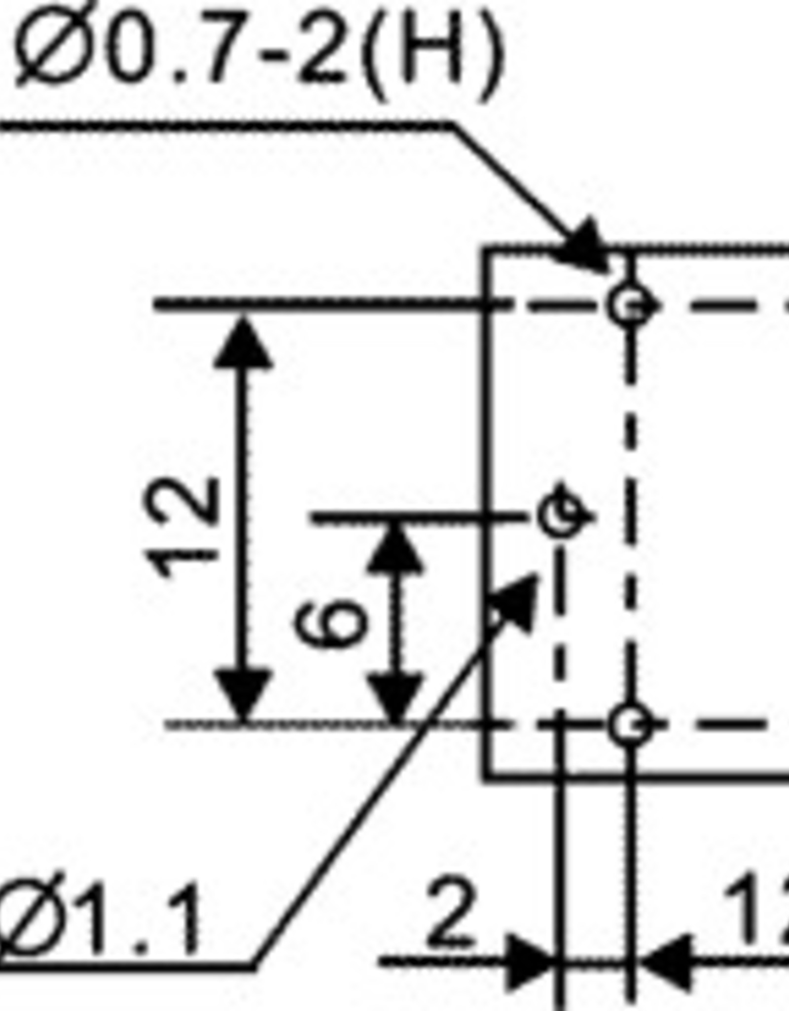 Print relais 9V 10A