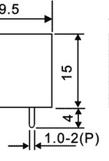 Print relais 9V 10A
