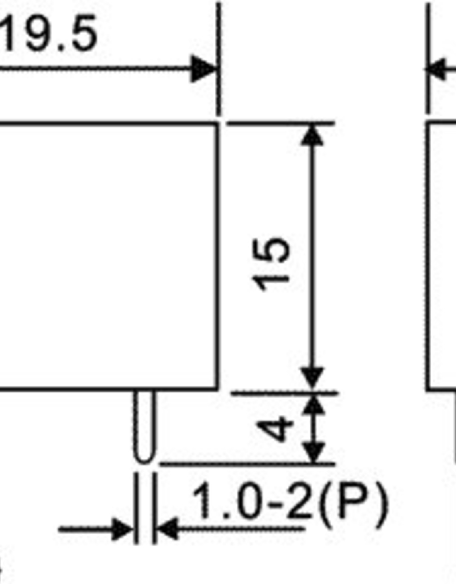 Print relais 9V 10A