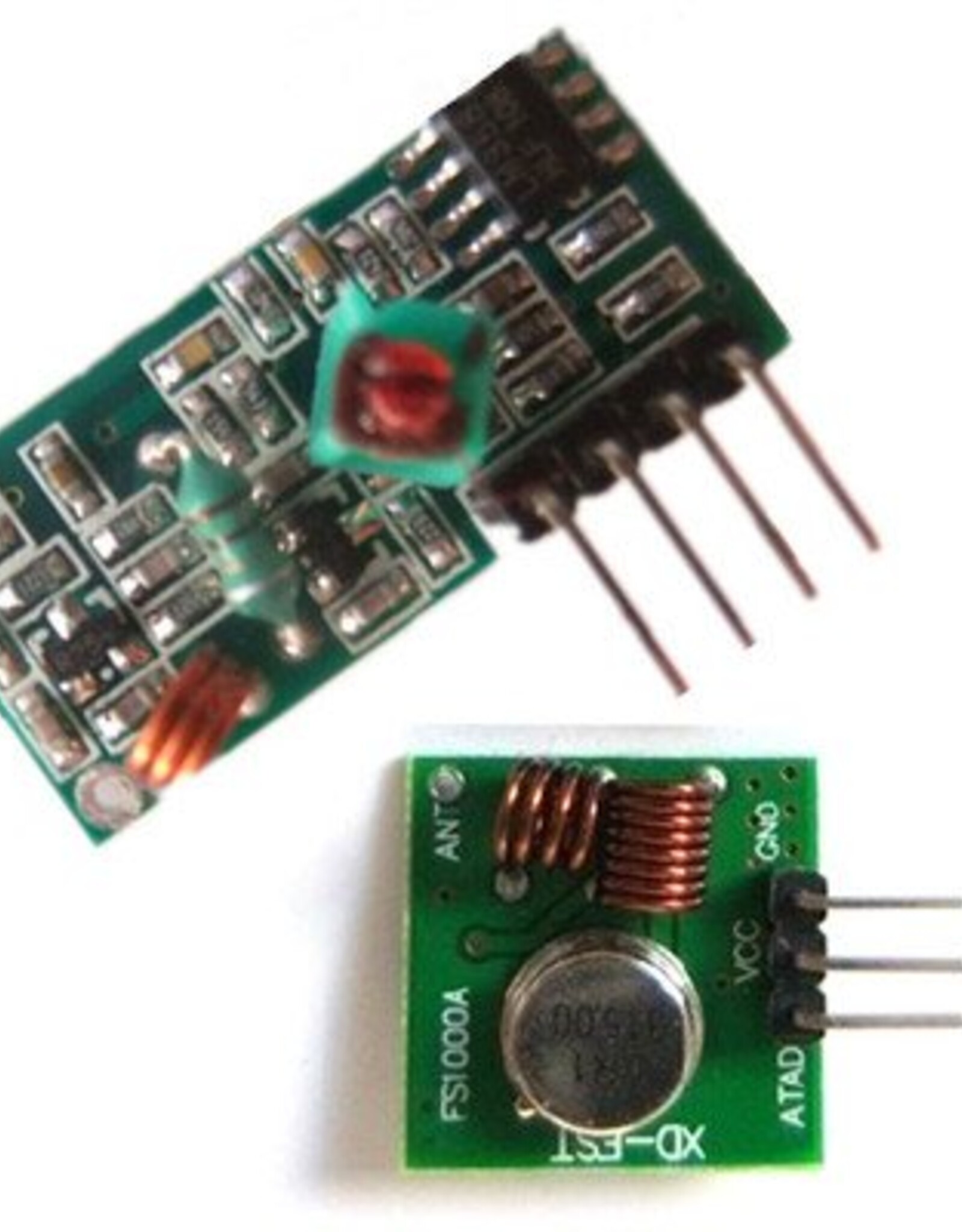 433,92Mhz RF Zender en ontvanger set, geschikt voor arduino en zelfbouw