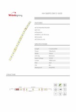 LED Strip 5630 Warm Wit Flexibel IP20