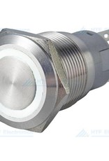 Drukschakelaar met Ringverlichting Wit