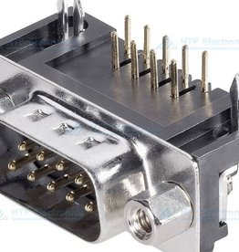 D-SUB Print Connector Male  9 Pin