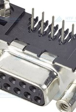 D-SUB Print Connector Female 9 Pin
