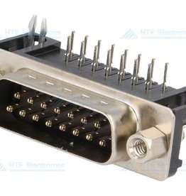 D-SUB Print Connector Male 15 Pin