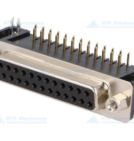 D-SUB Print Connector Male 25 Pin