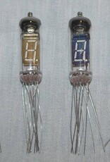 Nixie IV-3A (ИВ-3A) VFD Buis, Post USSR, Vintage