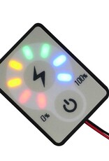 Accu Status Meter 12/24 Volt DC voor Lood of Lithium Accu's