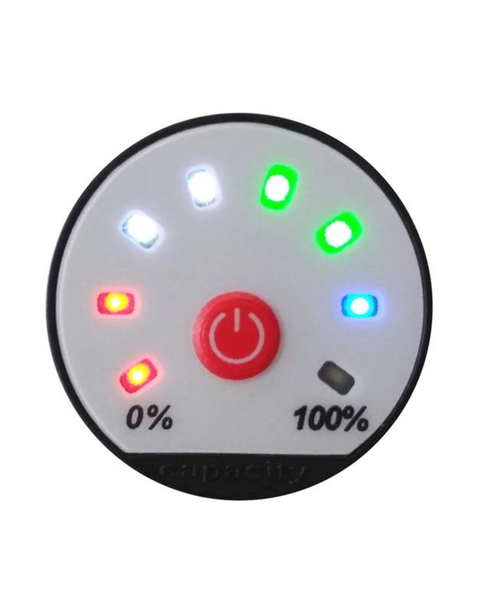 Accu Status Meter 8 tot 80 Volt DC, Programmeerbaar