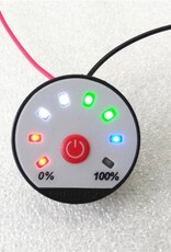Accu Status Meter 8 tot 80 Volt DC, Programmeerbaar