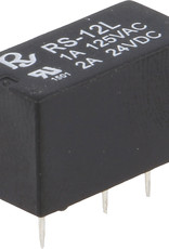 Relais 12V DC DPDT 1A Miniatuur, Rayex