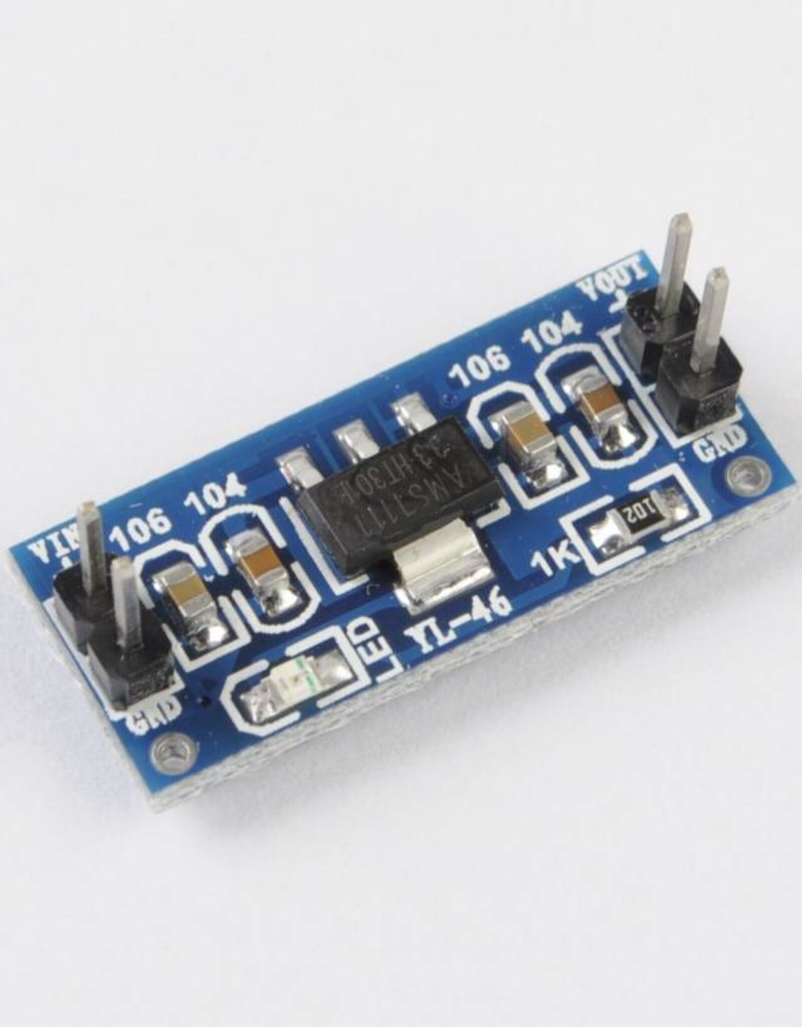 Micro Step Down Converter, 3.3 Volt Breadboard Module