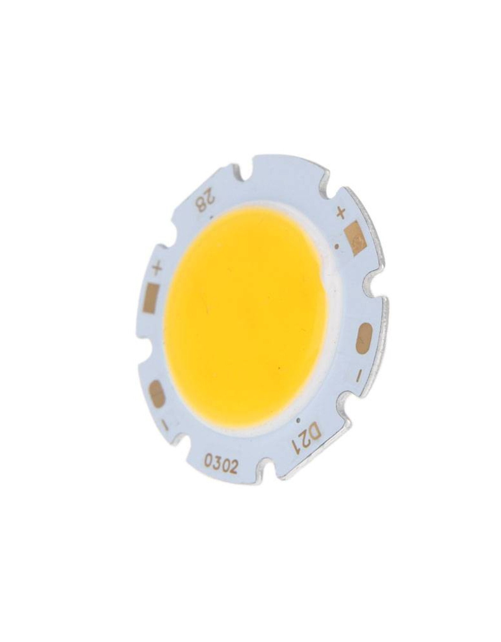 COB Led 5 Watt rond cool white, extreem fel