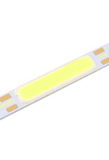 COB Led 3 Watt Kort cool white, extreem fel.