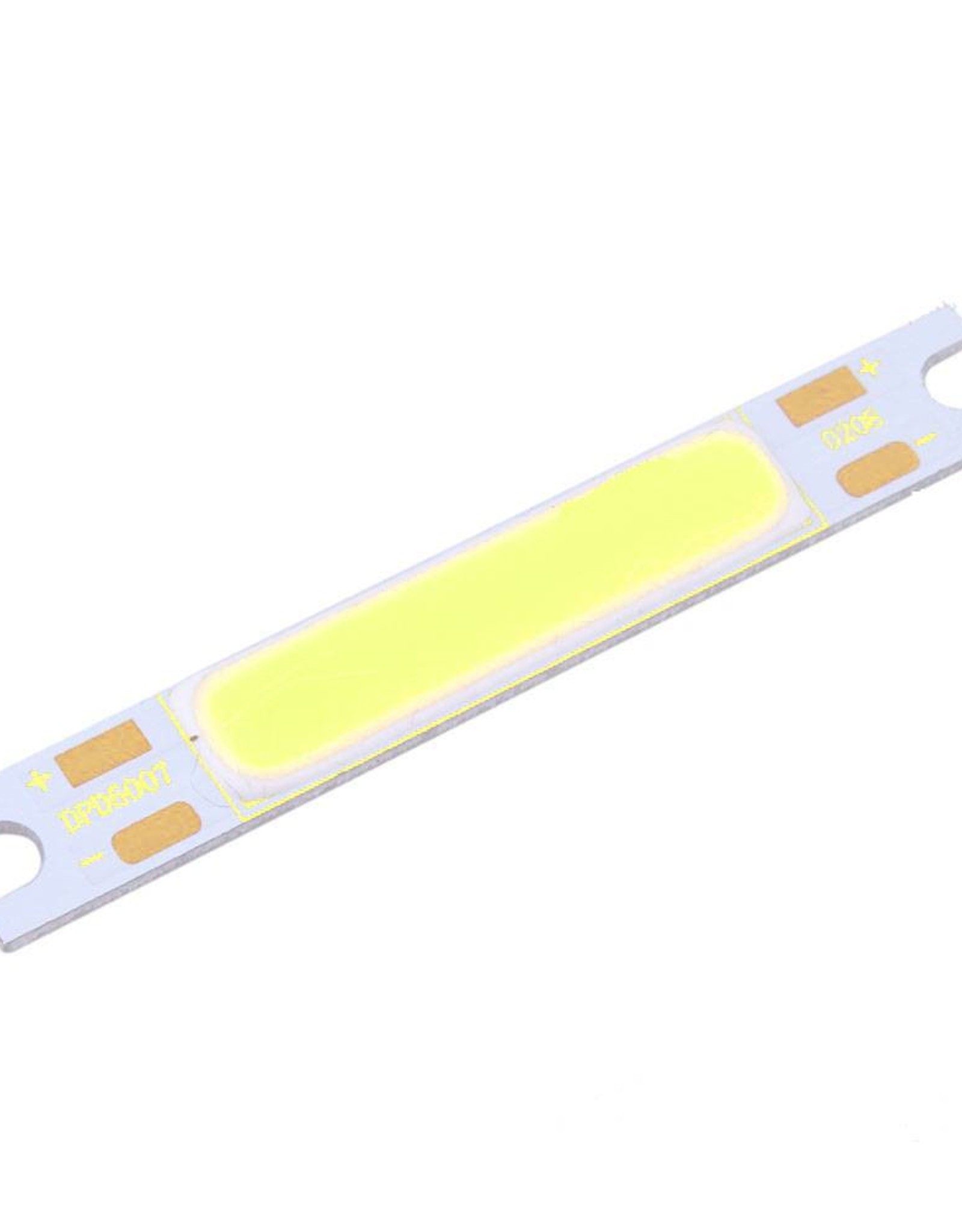 COB Led 3 Watt Kort cool white, extreem fel.