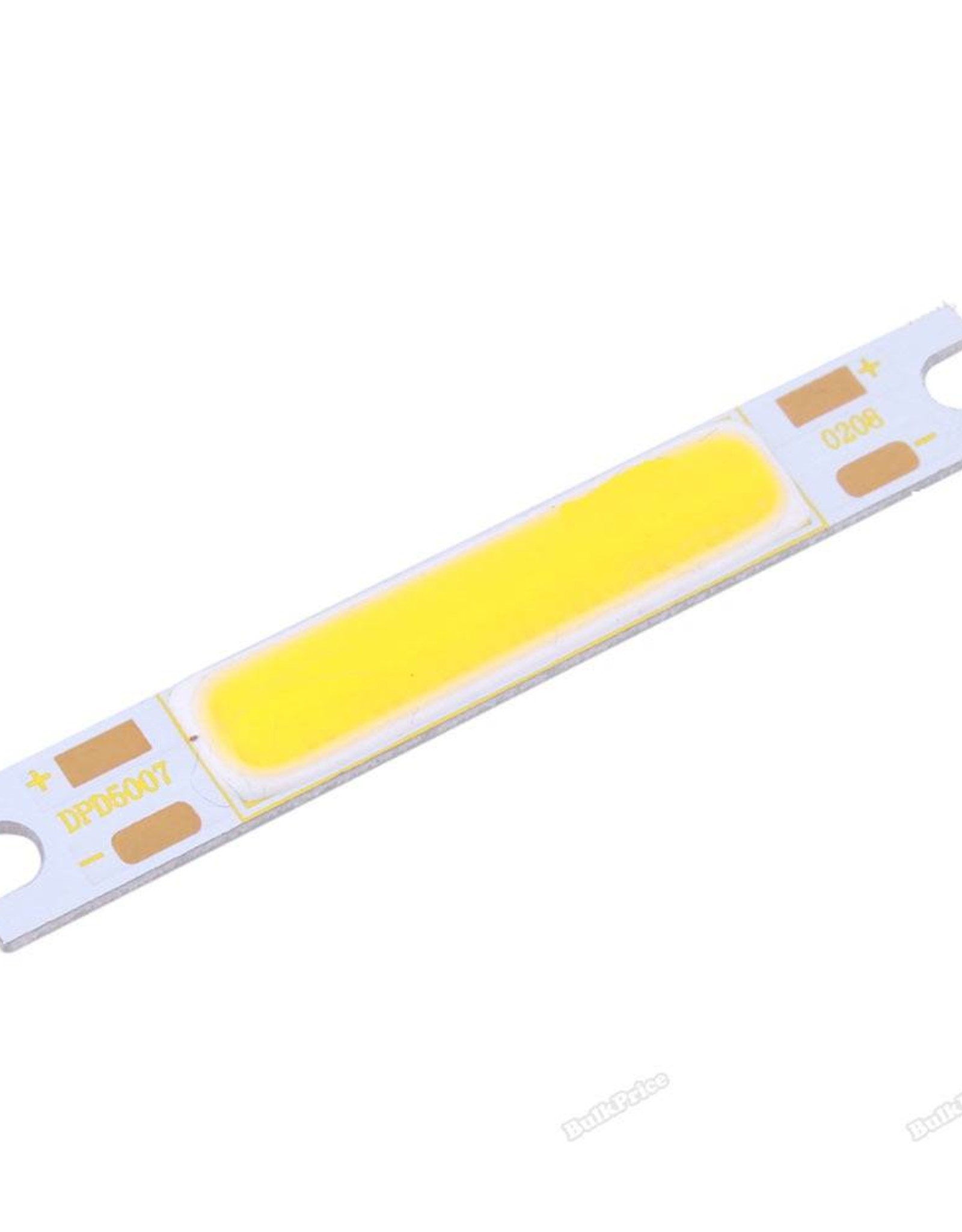 COB Led 3 Watt Kort warm white, extreem fel