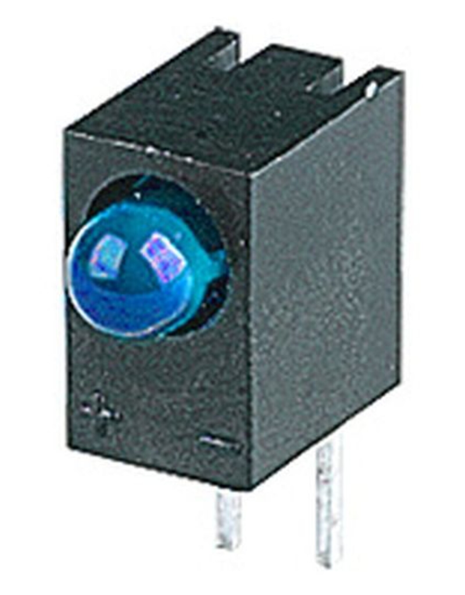 LED Blauw 3mm Met Houder