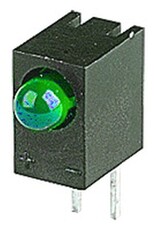 LED Groen 3mm Met Houder