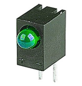LED Groen 3mm Met Houder