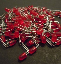 Led Rood 3mm Diffuus, Kingbright