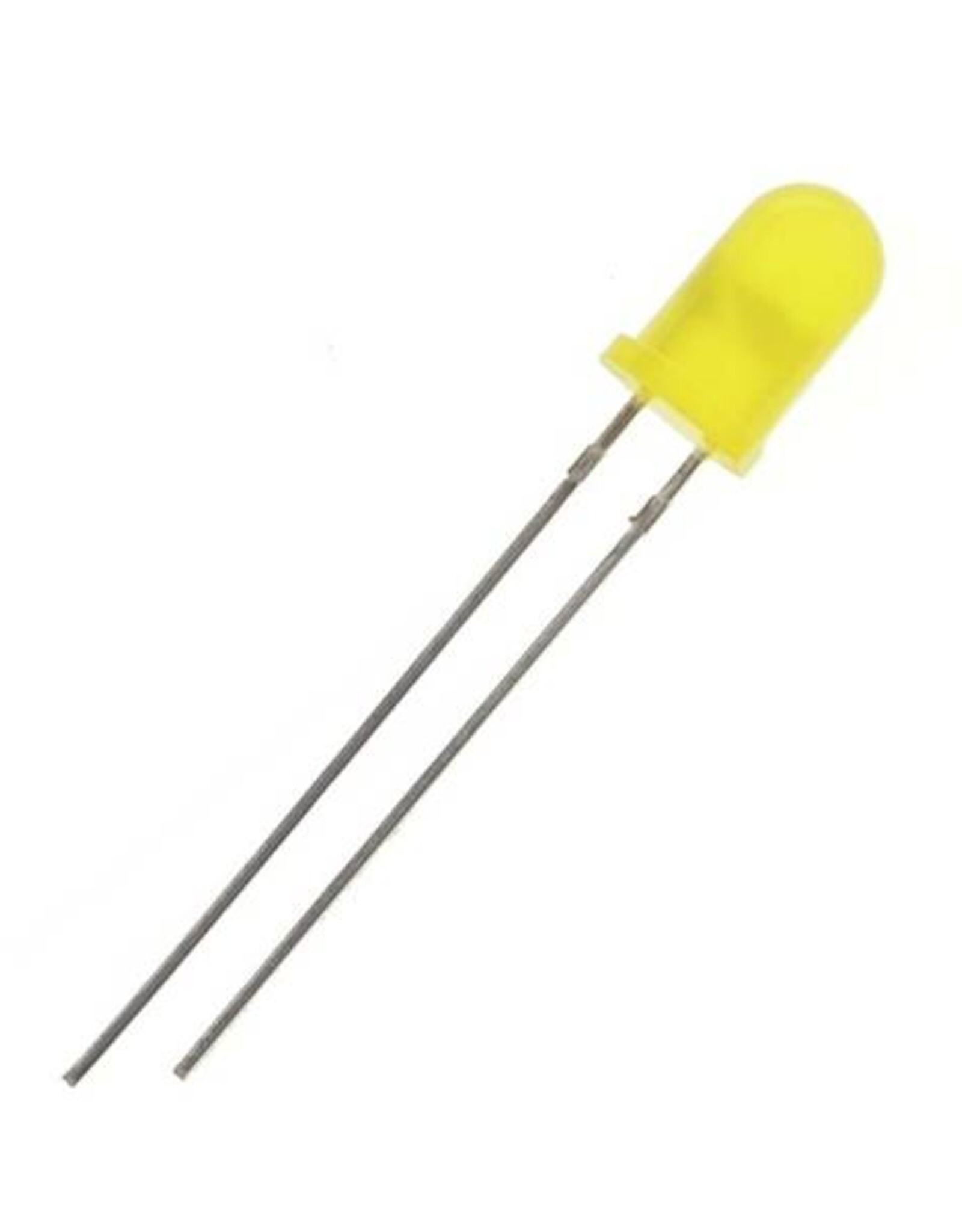 Led Geel 5mm Diffuus, Kingbright