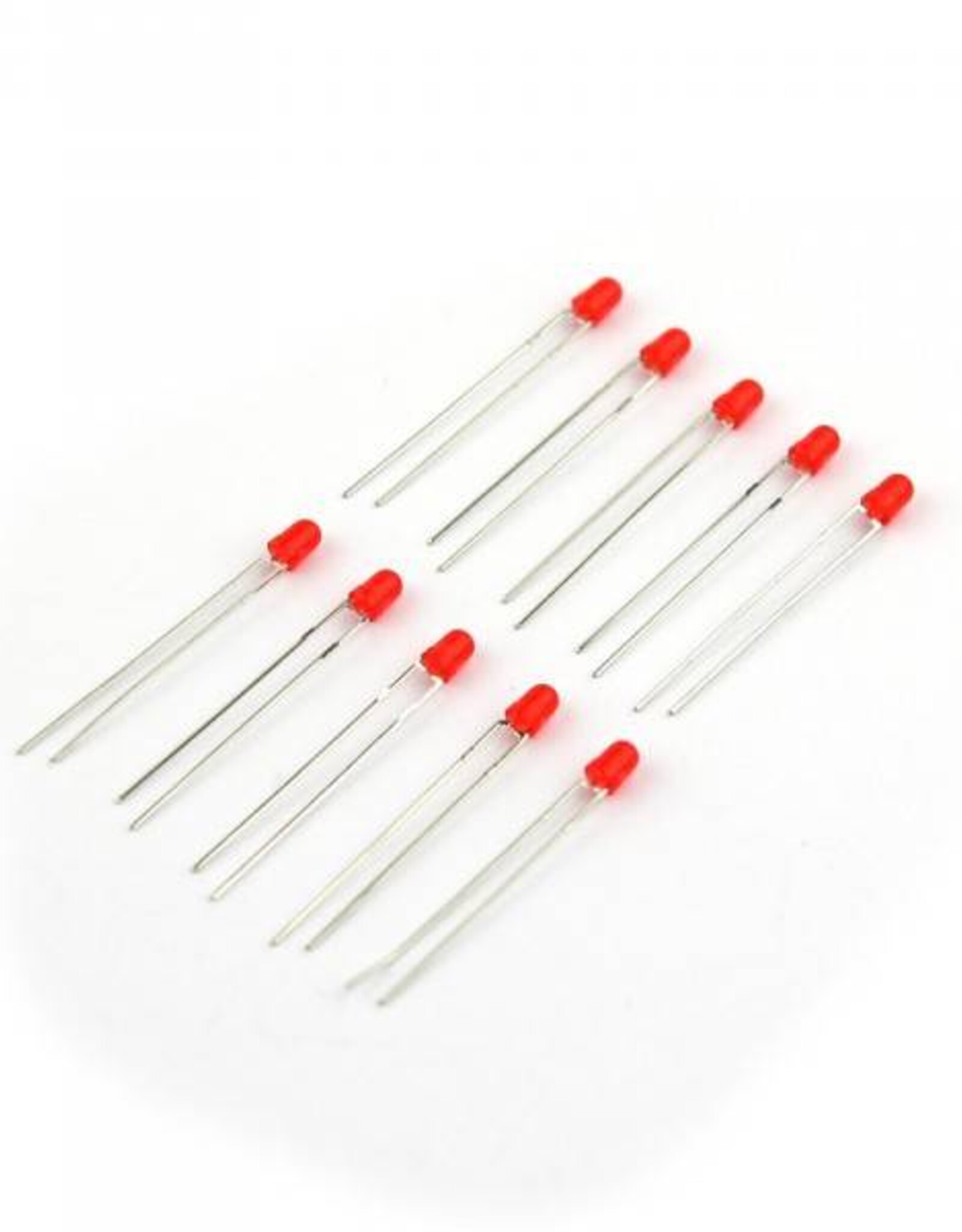 Led Rood Diffuus 3mm, 10 Stuks
