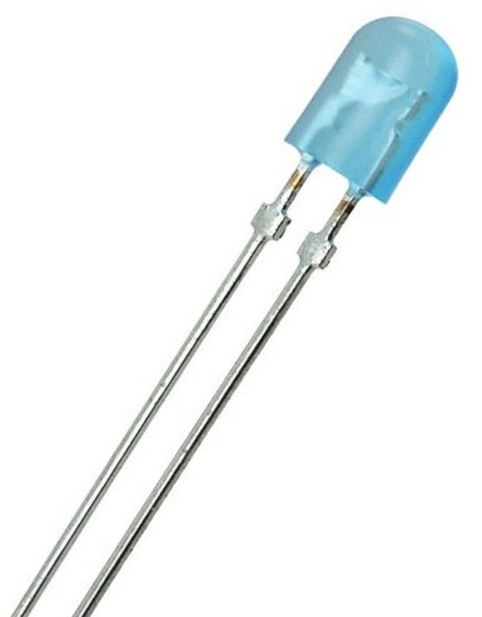 Led Blauw Diffuus 5mm Ovaal