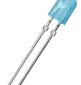 Led Blauw Diffuus 5mm Ovaal