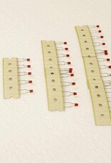 Led 3mm Rood Helder, Flattop