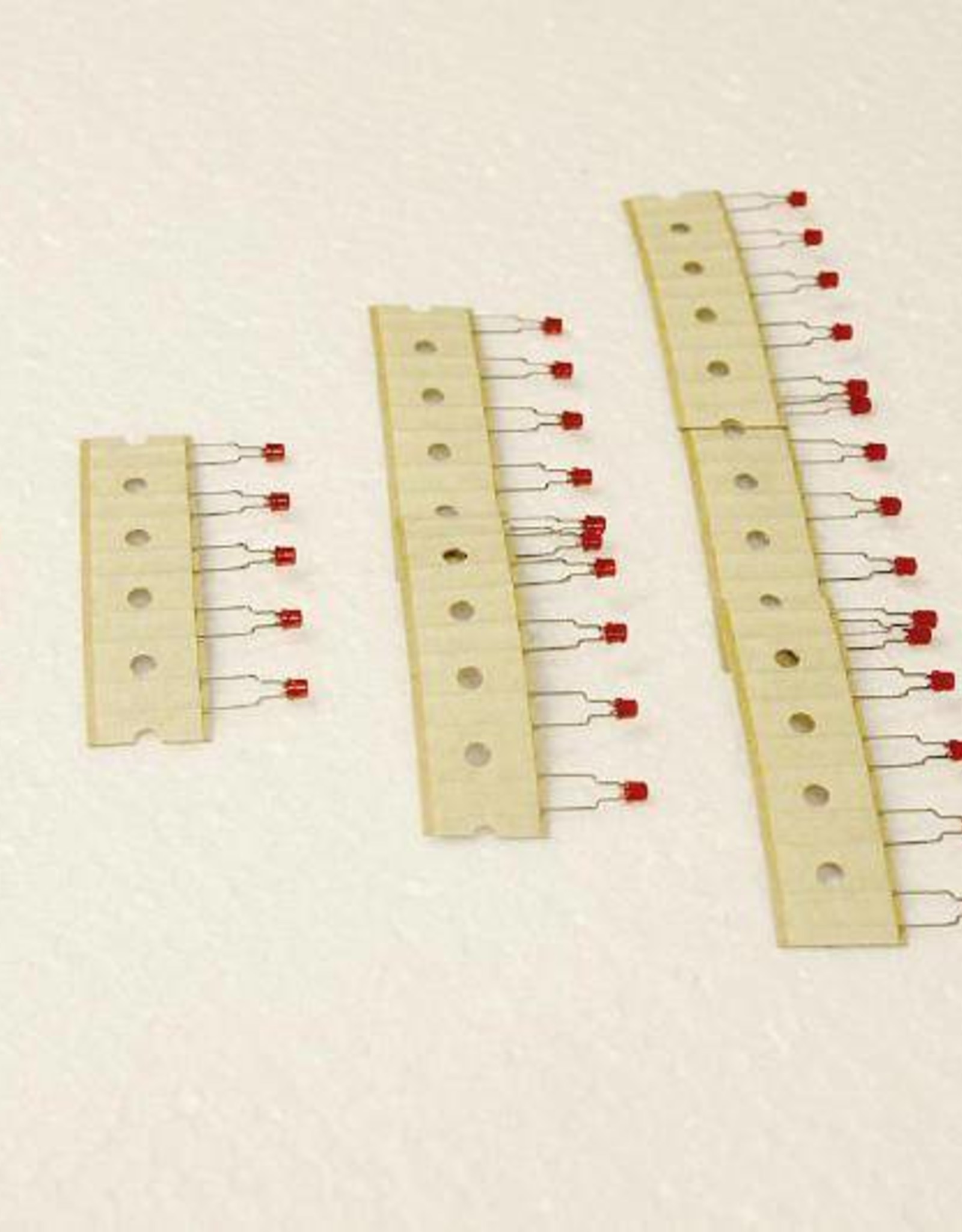 Led 3mm Rood Helder, Flattop