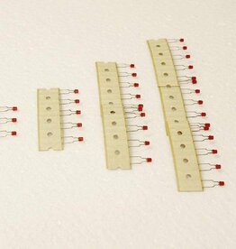 Led 3mm Rood Helder, Flattop