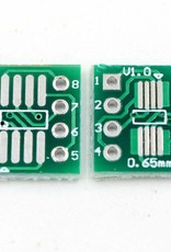 SMT Breakout PCB voor SOIC-8 of TSSOP-8