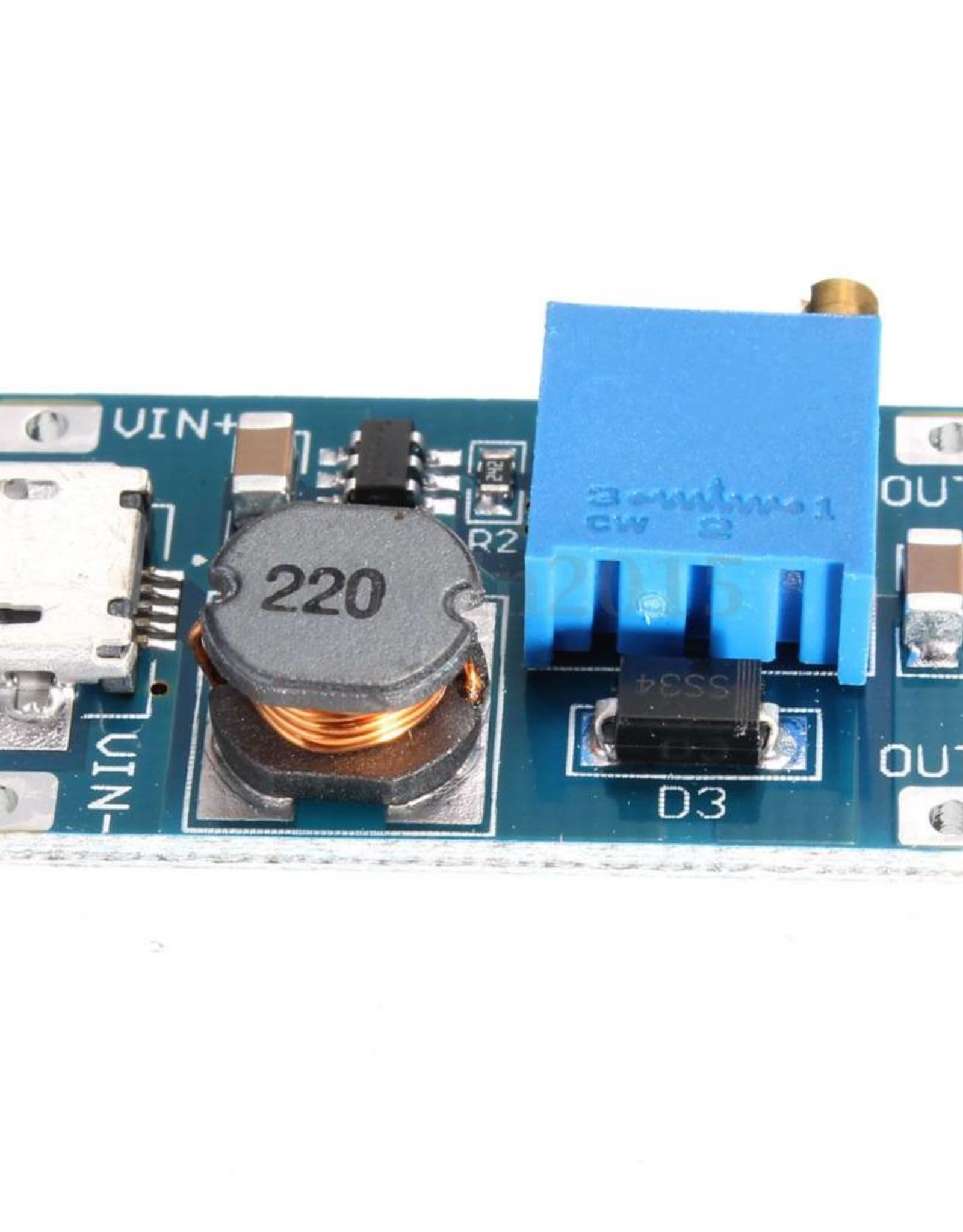 Micro USB step up inverter