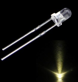 Led 3mm Helder Warm Wit