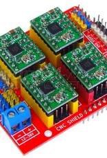 CNC Shield, met Stepper Drivers, Inclusief Arduino Uno