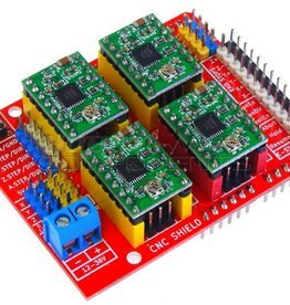 CNC Shield, met Stepper Drivers