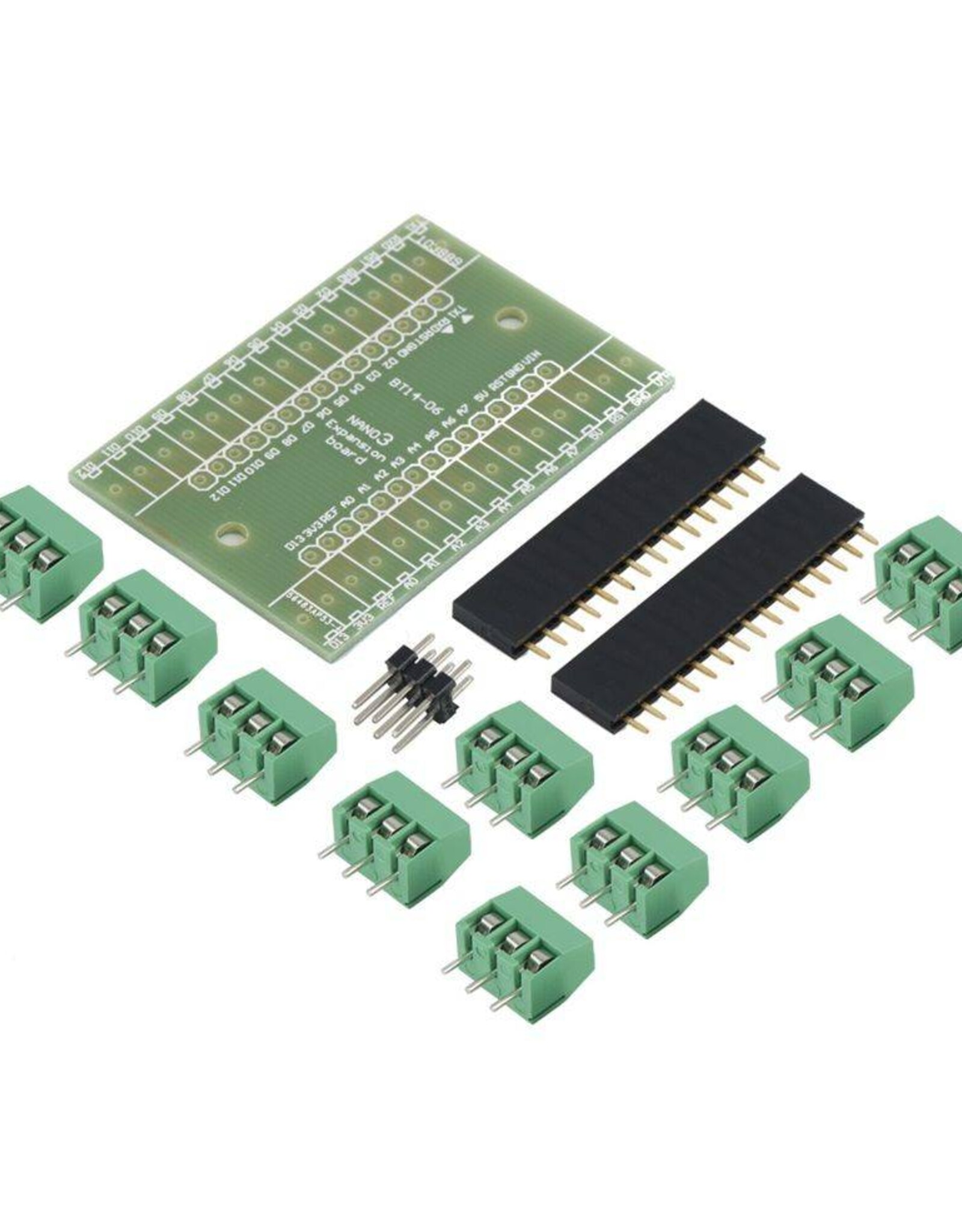 Arduino Nano I/O Schroefklem Shield