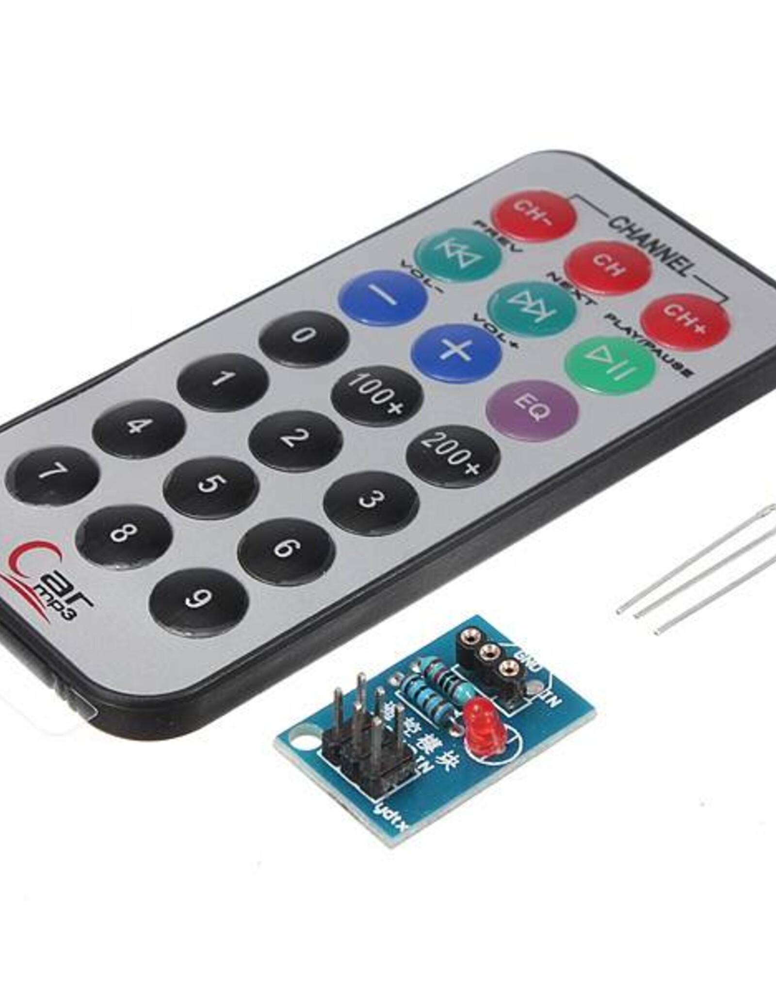 HX1838 NEC Arduino Infrarood afstandsbediening. Inclusief Assesoires
