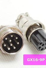 GX16-9 Connector, 9 Pins Power Connector