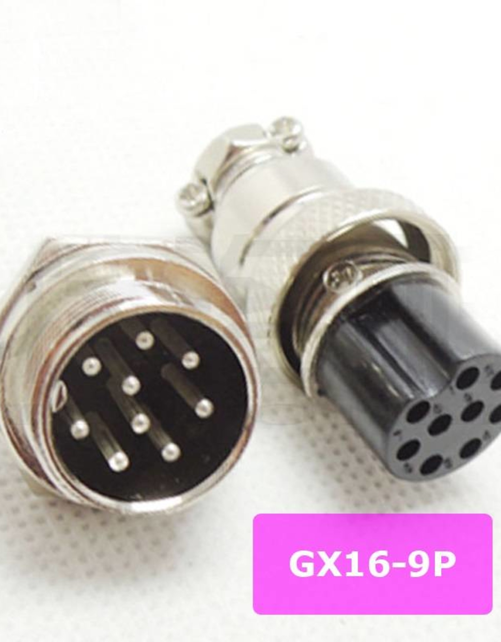 GX16-9 Connector, 9 Pins Power Connector