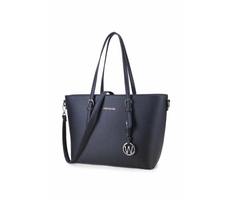 Wimona Kyara 3010 zwart trendy dames shopper tasenik.nl