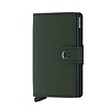 Miniwallet Matte green black