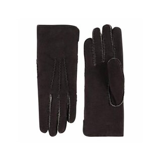 Laimböck Motala herenhandschoen met portugees lamswol zwart
