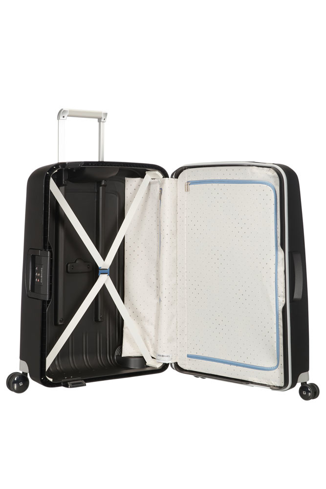 Samsonite Samsonite SCure Spinner 75cm-102L reiskoffer black