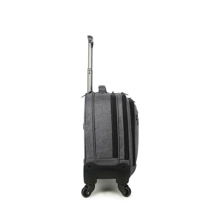 Decent Decent Bellatrix 15.6" laptop-business trolley grijs