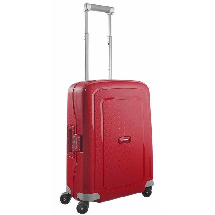 Samsonite SCure Spinner 55 cm crimson red