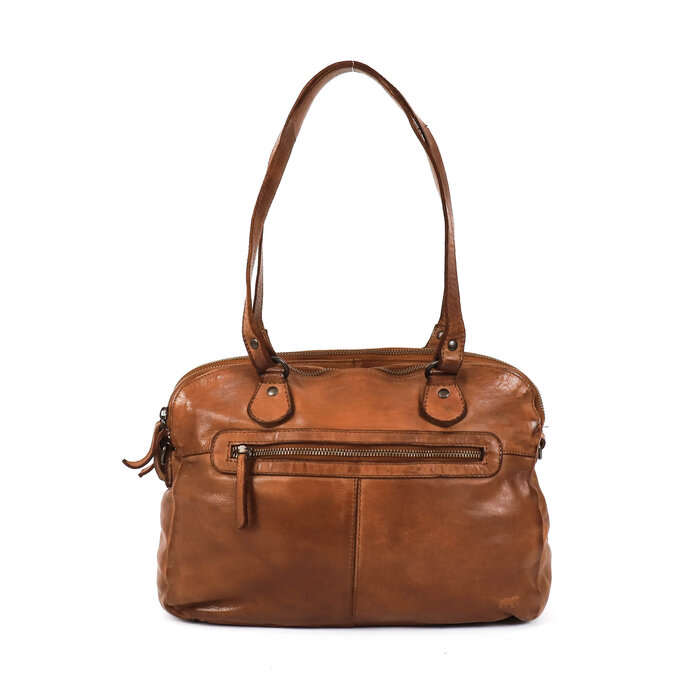 Bear Design Bear Design Lieke leren damestas cognac