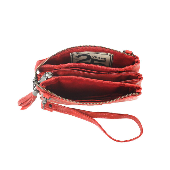 Bear Design Alessia portemonnee tasje red